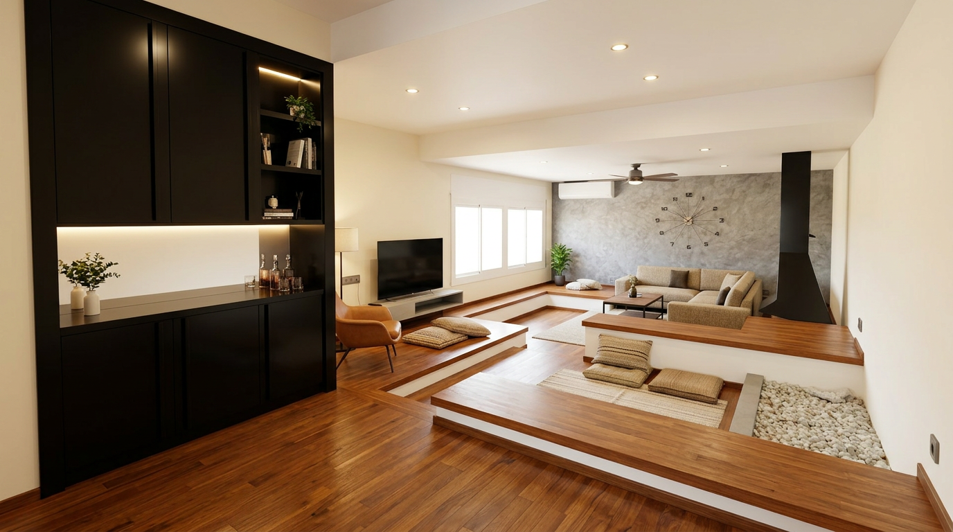 Simulación de reforma del inmueble