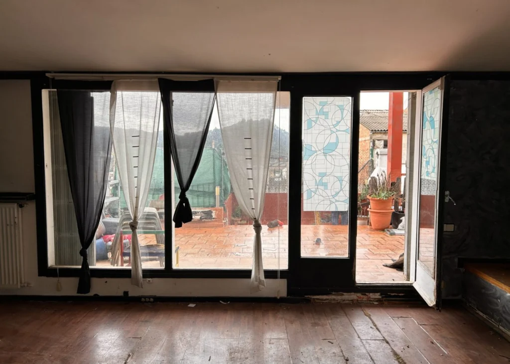 Terraza con barbacoa de obra, Piso en Venta en Gran, Sant Vicenç de Castellet, Barcelona